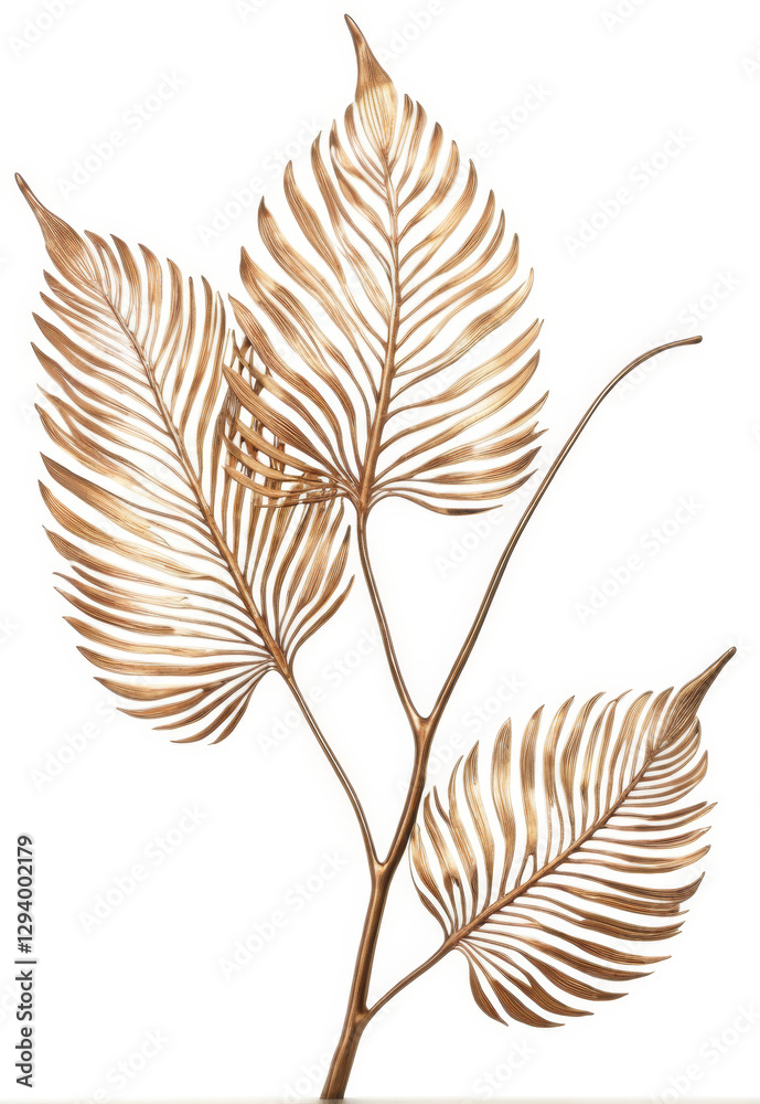 Obraz premium Hot stamping deciduous line striped road elements hand painted decorator