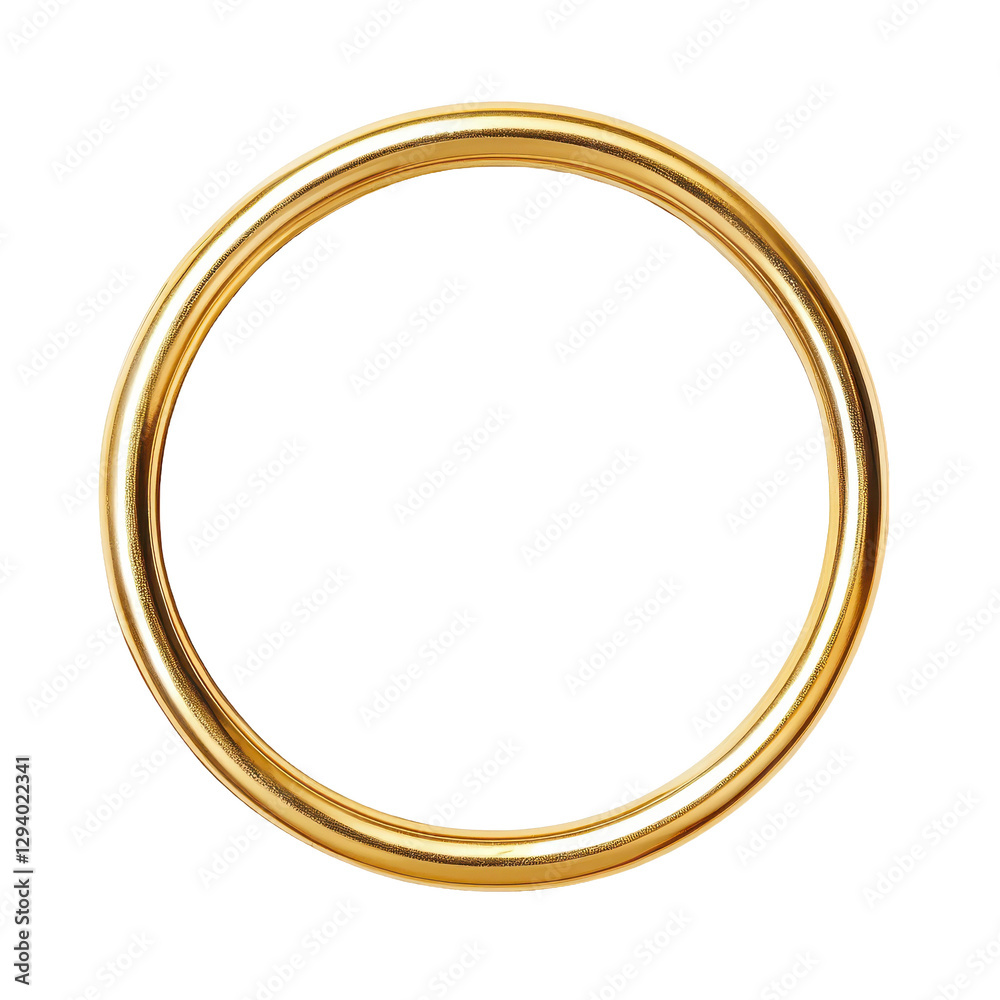 A simple golden ring isolated on a black background, symbolizing unity and commitment. transparent background A simple golden ring isolated on a black background, symbolizing unity and commitment. transparent background