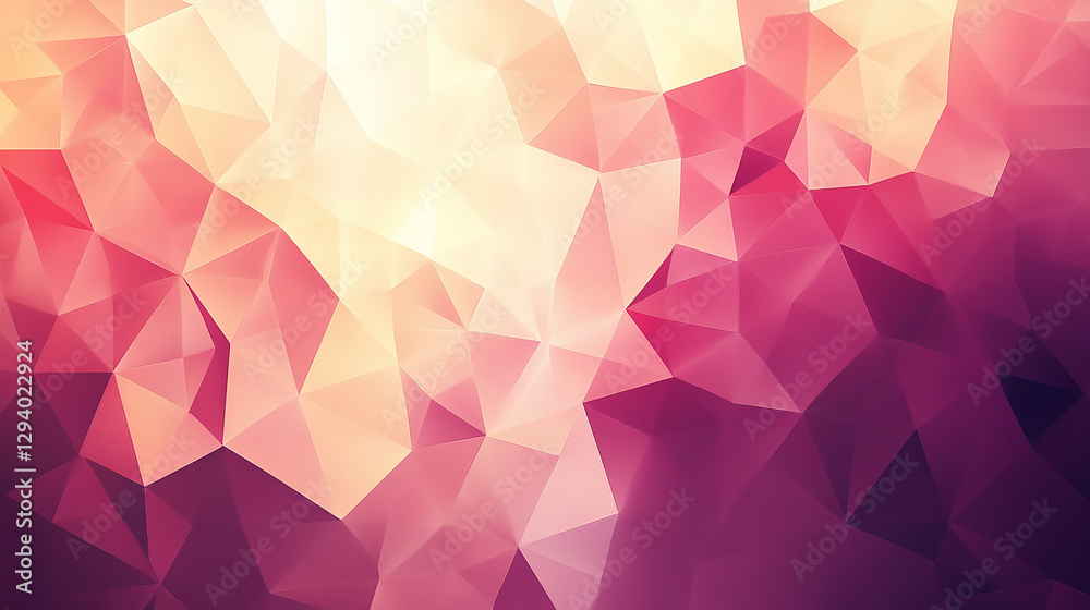 Fototapeta premium Abstract Geometric Shapes Background Design .red background