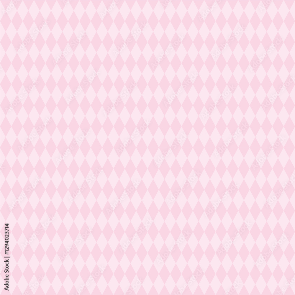 White and pink diamond pattern for background, seamless pattern. White and pink diamond pattern for background, seamless pattern.