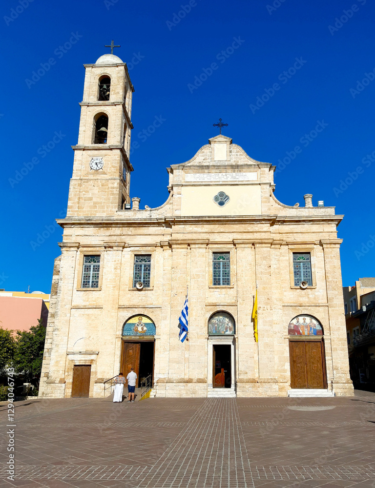 Fototapeta premium Cathedral of Assumption - Chania