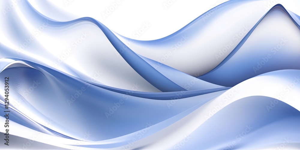 Obraz premium fondo de ondas abstractas. 3d renderizado