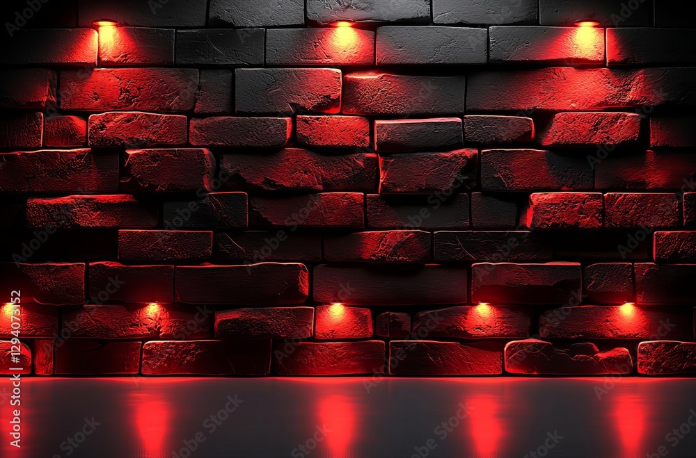 Obraz premium Wall interior background, studio and backdrops show products