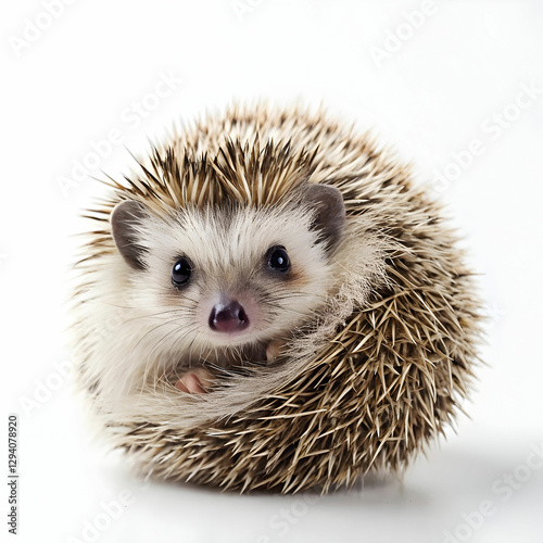 hedgehog with white background