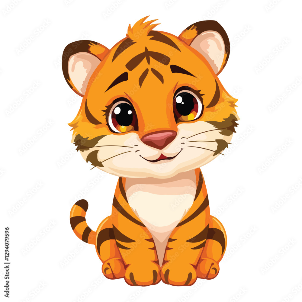 cute tiger cartoon cute tiger cartoon