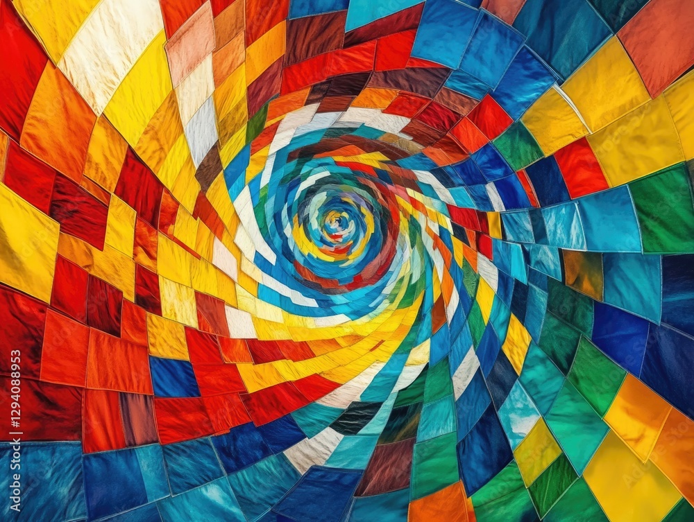 Fototapeta premium Colorful Mosaic Art Piece