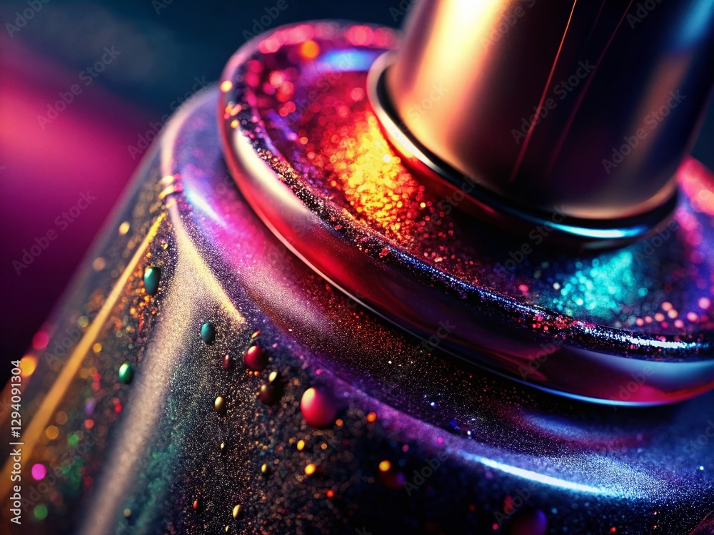 Close-up Macro Shot of Nail Polish Texture, High Depth of Field, Vibrant Colors Close-up Macro Shot of Nail Polish Texture, High Depth of Field, Vibrant Colors