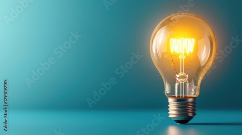 Innovative light bulb concept illuminating ideas in labyrinth design