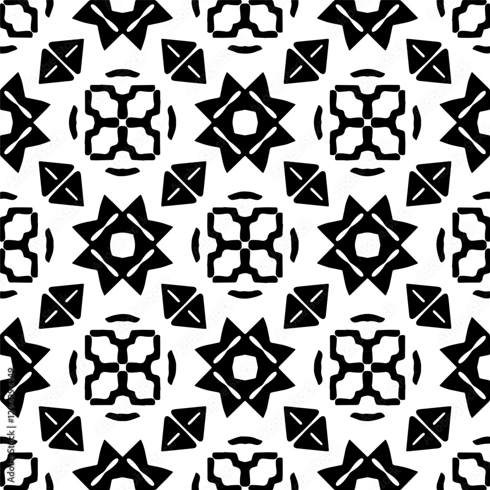 Vector pattern in ornamental style. Black and white color. Simple all over print block for apparel textile, ladies dress, fashion garment, digital wall paper. Vector pattern in ornamental style. Black and white color. Simple all over print block for apparel textile, ladies dress, fashion garment, digital wall paper.