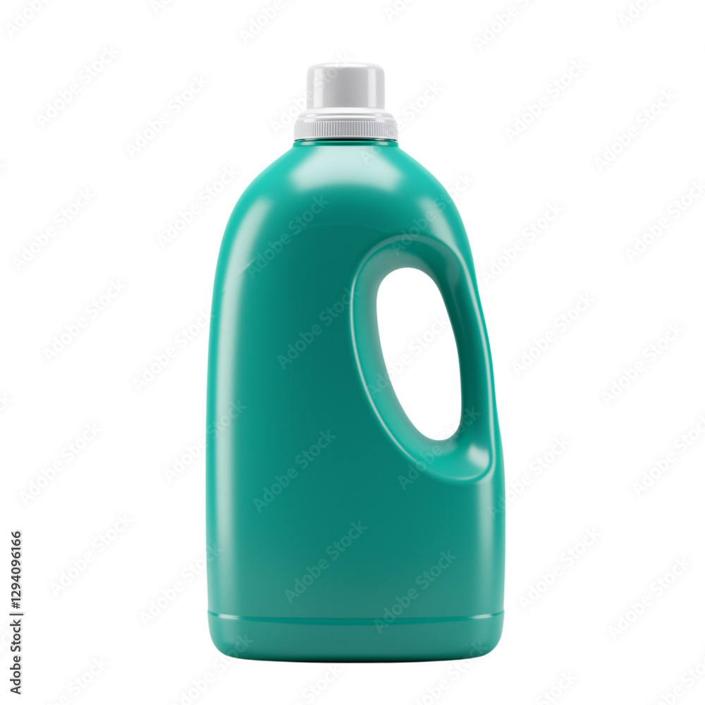 Teal Plastic Laundry Detergent Bottle Mockup Teal Plastic Laundry Detergent Bottle Mockup