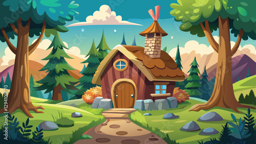 house in the forest