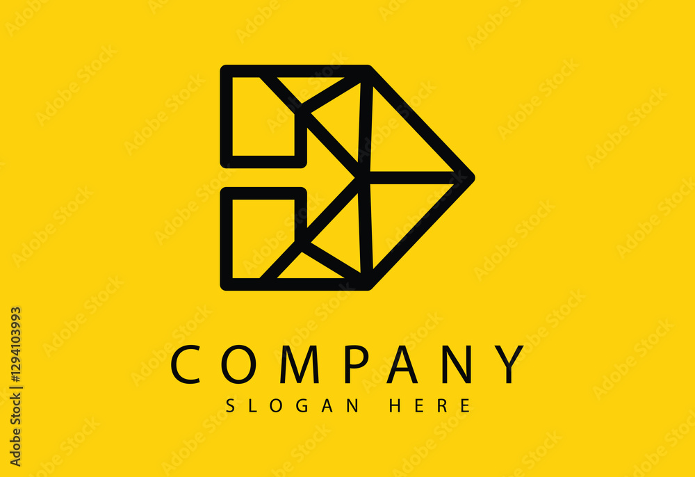 Fototapeta premium Modern Arrow Vector Logo concept , Simple Arrow logo designs concept