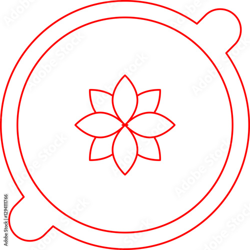 Crema Catalana icon single vector illustration