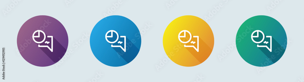 Engagement line icon in flat design style. Marketing signs vector illustration. Engagement line icon in flat design style. Marketing signs vector illustration.