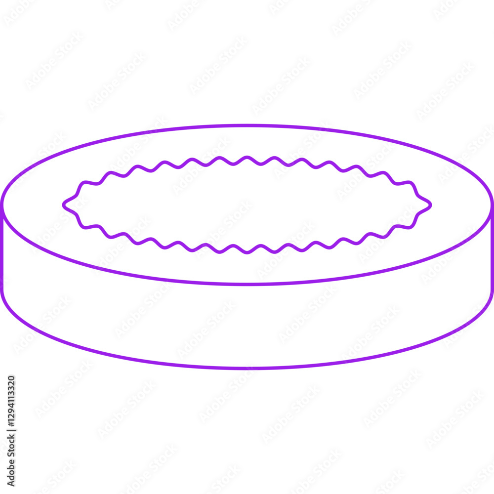 Creme Brulee icon single vector illustration