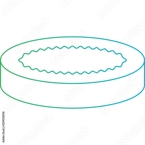 Creme Brulee icon single vector illustration