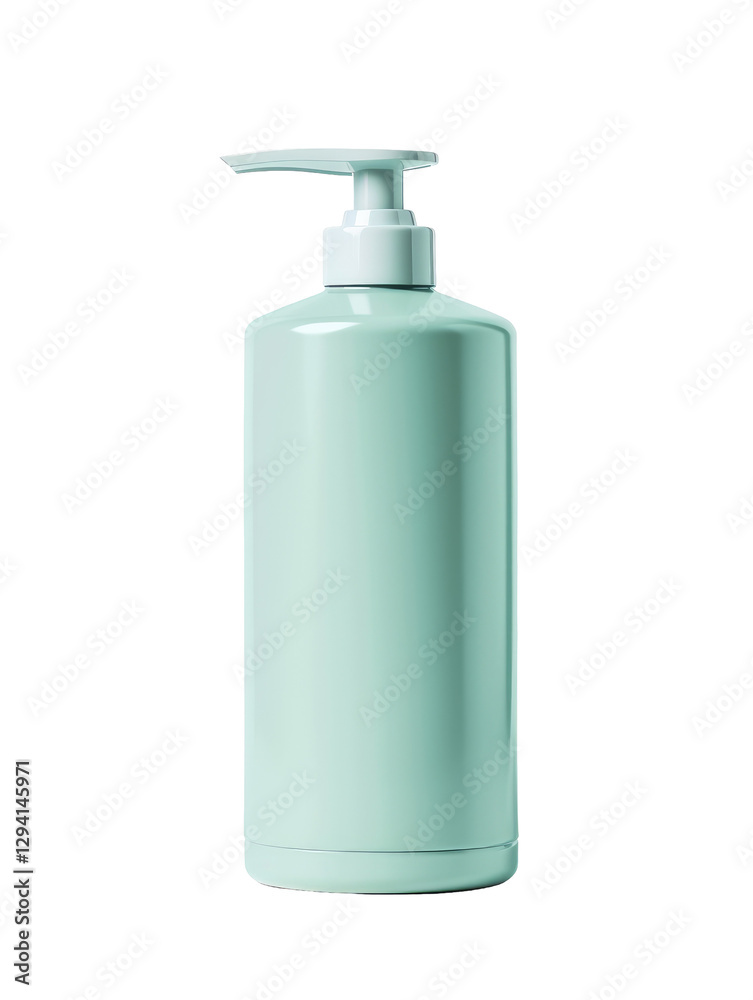 Pastel Dispenser. Mockup Of Bottle For Soap, Shampoo Or Lotion. Packaging Design. Isolated Pastel Dispenser. Mockup Of Bottle For Soap, Shampoo Or Lotion. Packaging Design. Isolated