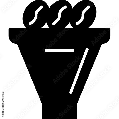 Coffee Beans Crusher Icon