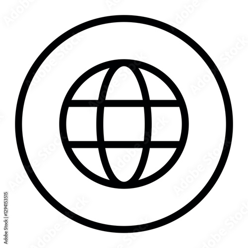 World web icon www earth globe icons. Internet icons. Website network global icon for contact icons vector sign, color set. Vector icon