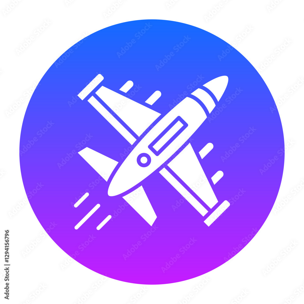 Fighter Jet Icon Fighter Jet Icon