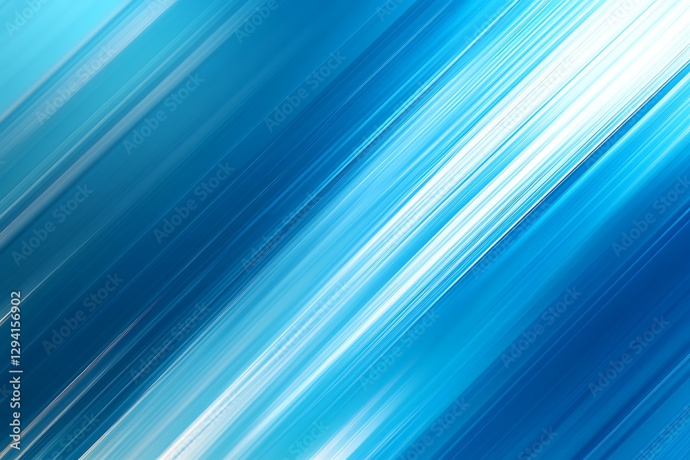 Amazing Azure Abstract Background with Dynamic Striped Light Patterns

