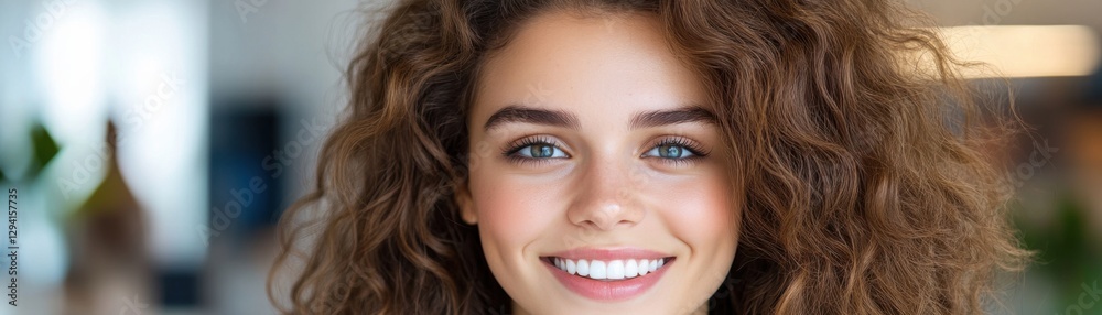 Radiant Confidence A Smiling modern professional with tidy hair, sophisticated branding vibe This image embodies success and approachability, perfect for business websites and marketing materials Radiant Confidence A Smiling modern professional with tidy hair, sophisticated branding vibe This image embodies success and approachability, perfect for business websites and marketing materials