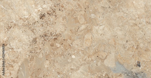 Beige polished finish italian statuario marble slab with thin Brown streaks, calacatta panoramic marbling for flooring and walls. Background Texture. 3D Rendering