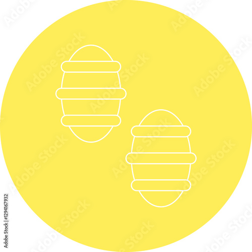 Gnocchi icon single vector illustration