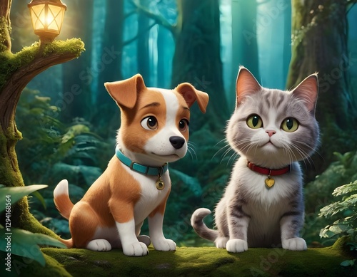 cat and dog