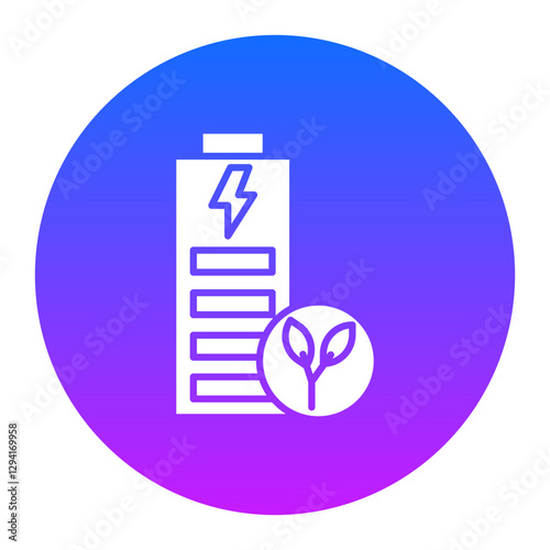 Eco Battery Icon