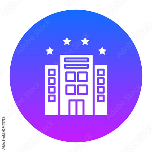 4 Star Hotel Icon