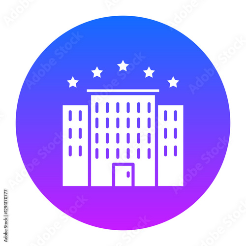 5 Star Hotel Icon