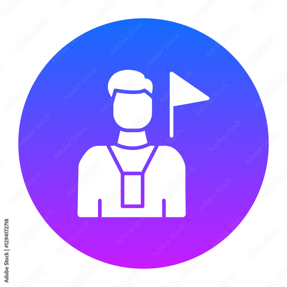 Tour Guide Icon Tour Guide Icon