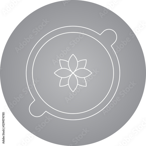 Crema Catalana icon single vector illustration