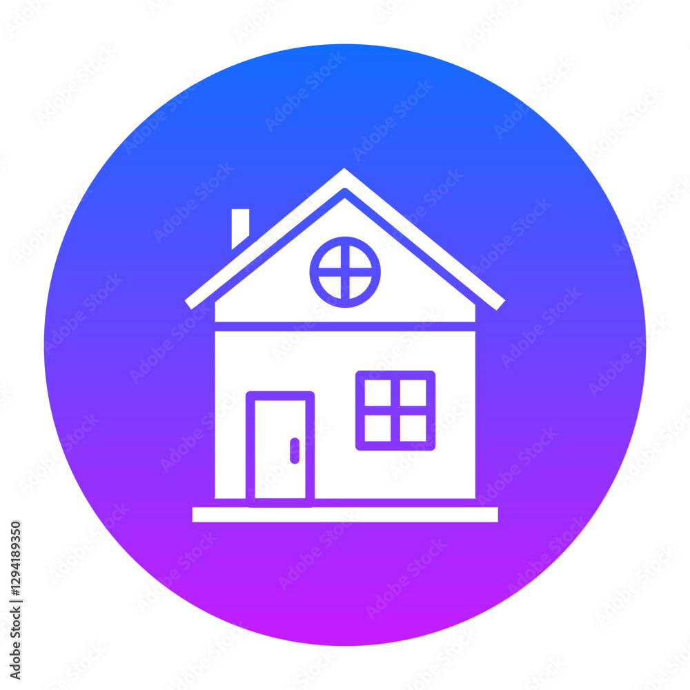 Fototapeta premium Home Icon