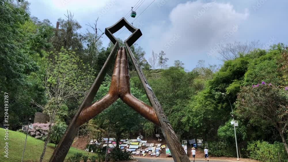 statue of the Nossa senhora Aparecida