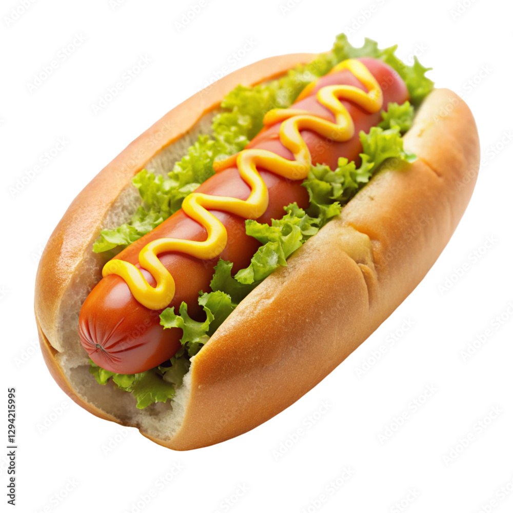 Hotdog isolated on transparent background
Hotdog isolated on transparent background