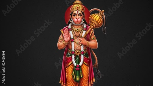 hanuman, maruti, bajrangi, ram, bhakt, lord, mythology, god, bhagwan, indian, jayanti, mahaveer, bajrangbali, festival, lordhanuman, animation, video, 4k, beautiful, fps, hindu, devotion, religious, 