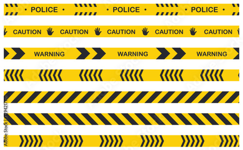Caution Banner Sign