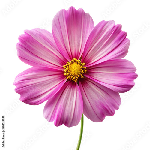 Cosmos flower isolated on transparent background  
