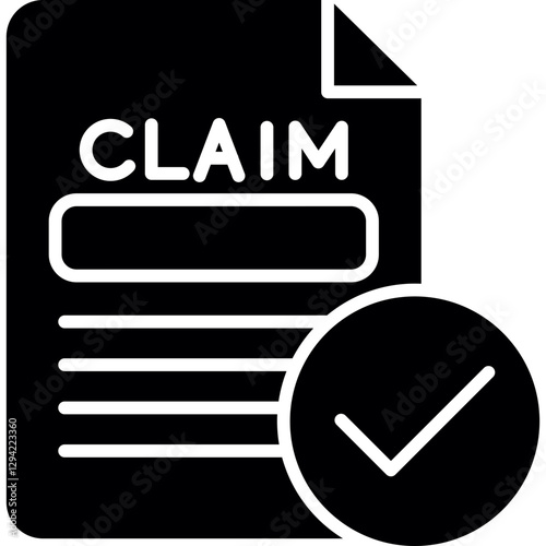 Claim Status Icon Vector Element