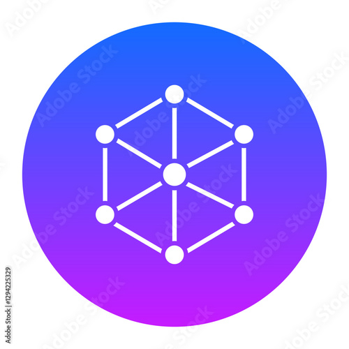 Blockchain Node Icon