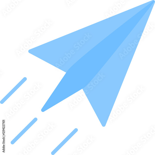 Free Download Paper Plane Icon Vector Element - GFXLoad