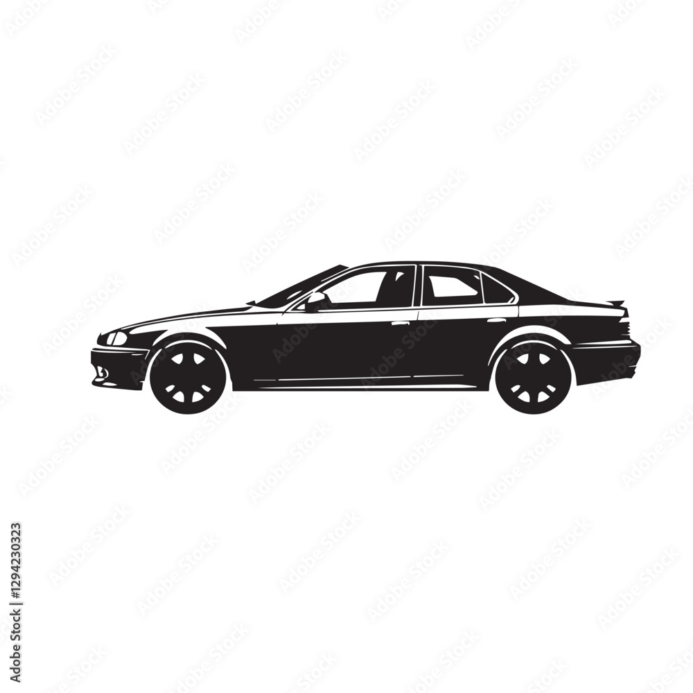 Transport super car logo silhouette minimalist vector design creative illustration. Transport super car logo silhouette minimalist vector design creative illustration.