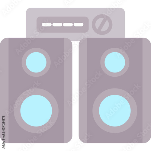 Amplifier Icon Vector Element