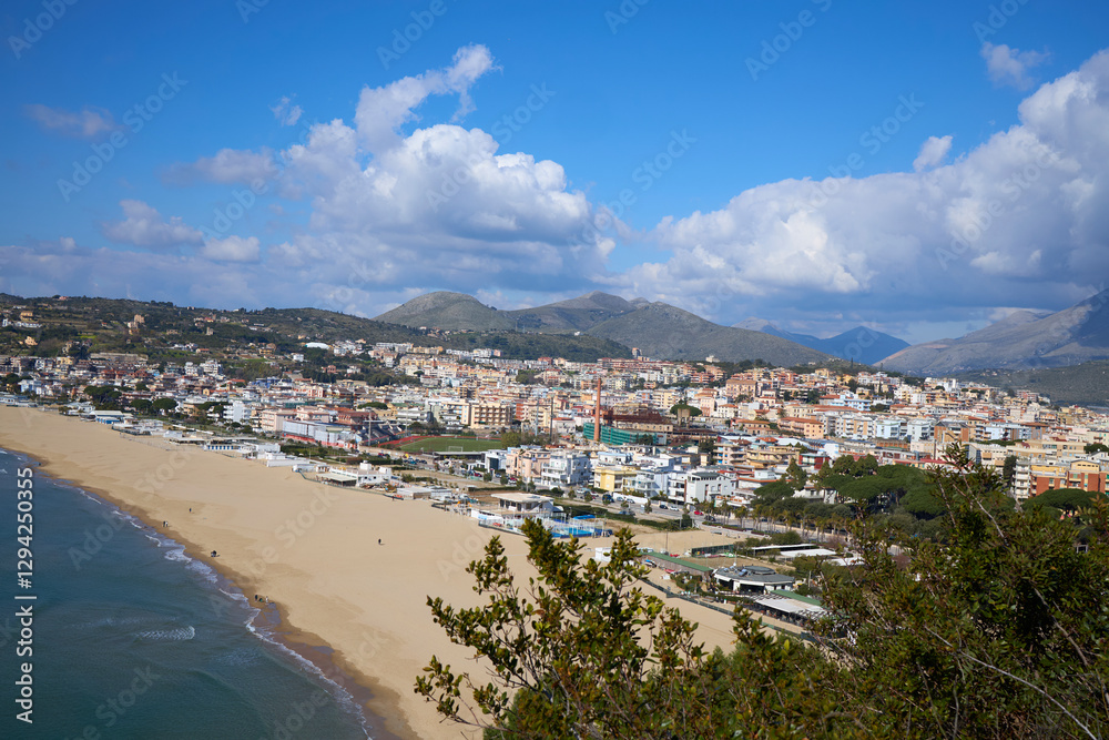 Coastal Landscape with Cliffs and Ocean Views Coastal Landscape with Cliffs and Ocean Views