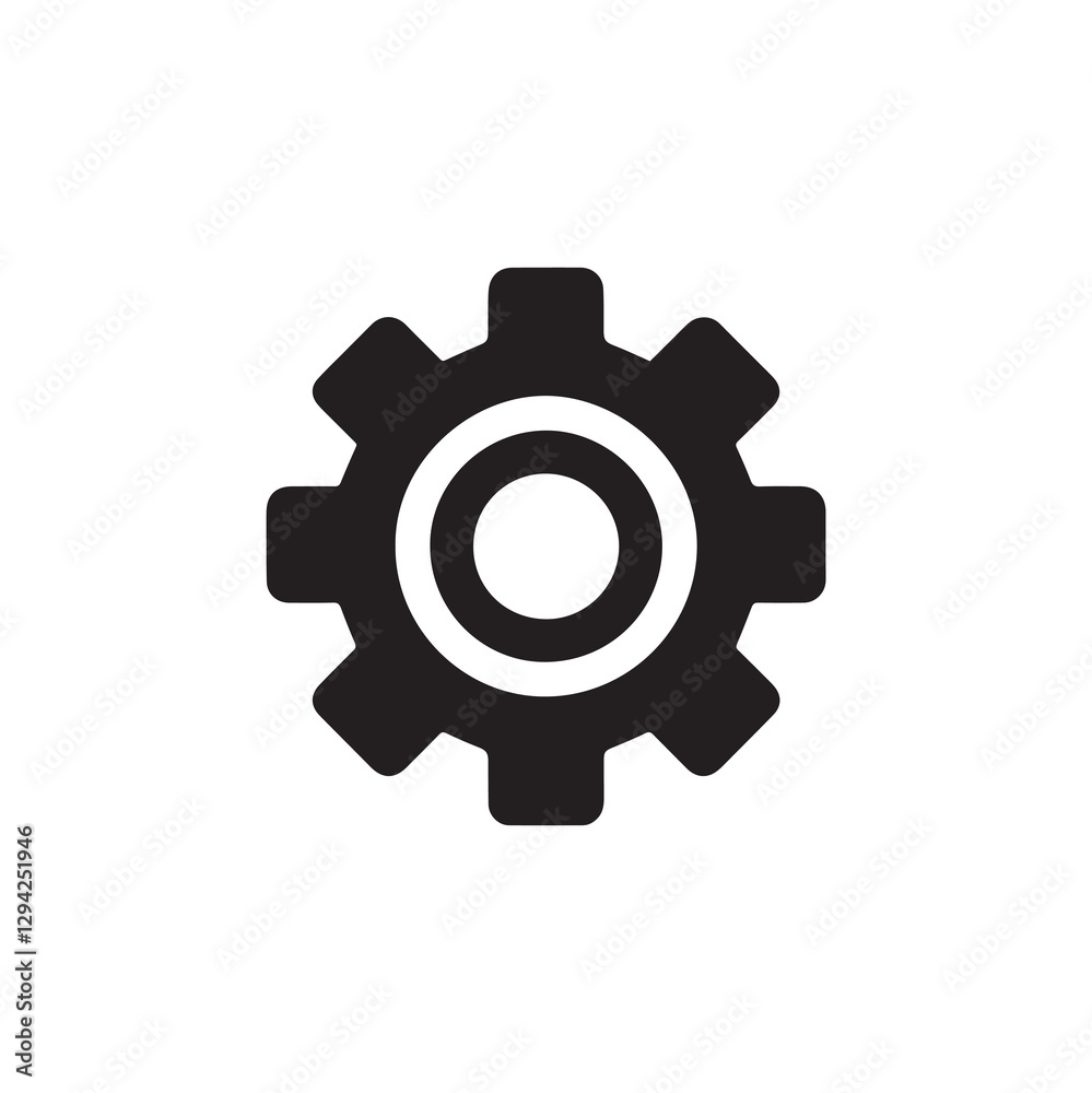 Setting vector silhouette & white background. Setting vector silhouette & white background.