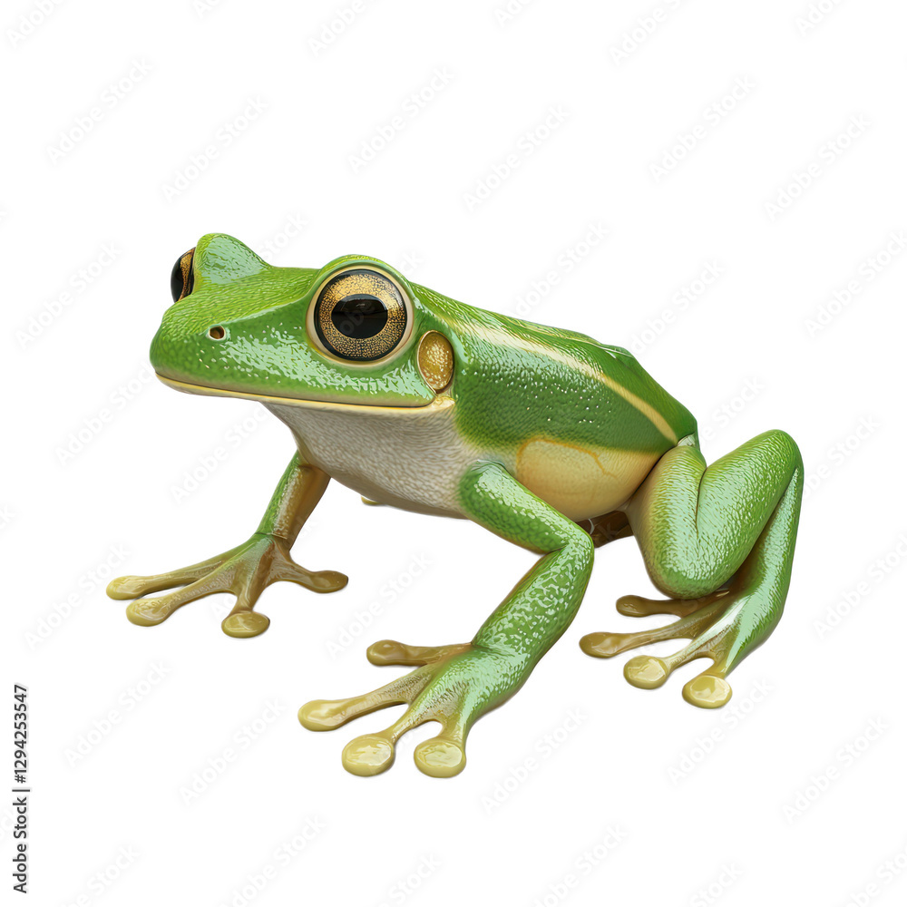 3D vector icon of Giant monkey frog isolated on transparency background 3D vector icon of Giant monkey frog isolated on transparency background