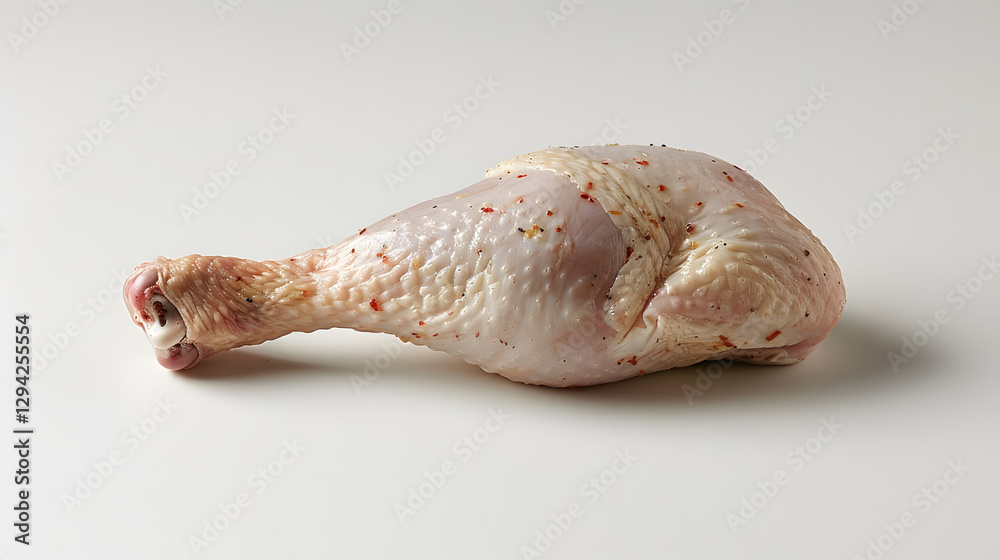 Obraz premium Raw Chicken Drumstick