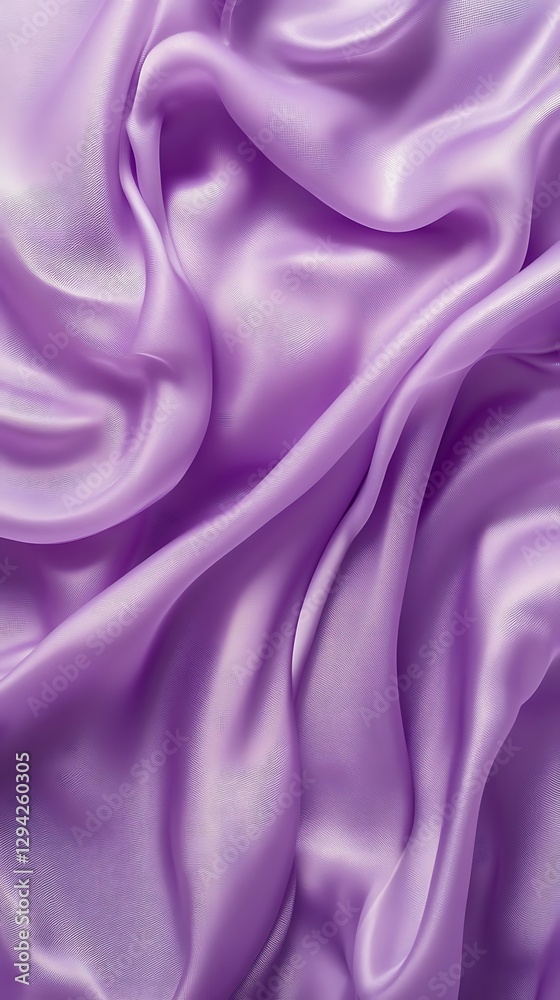 Obraz premium Lavender silk draped fabric texture